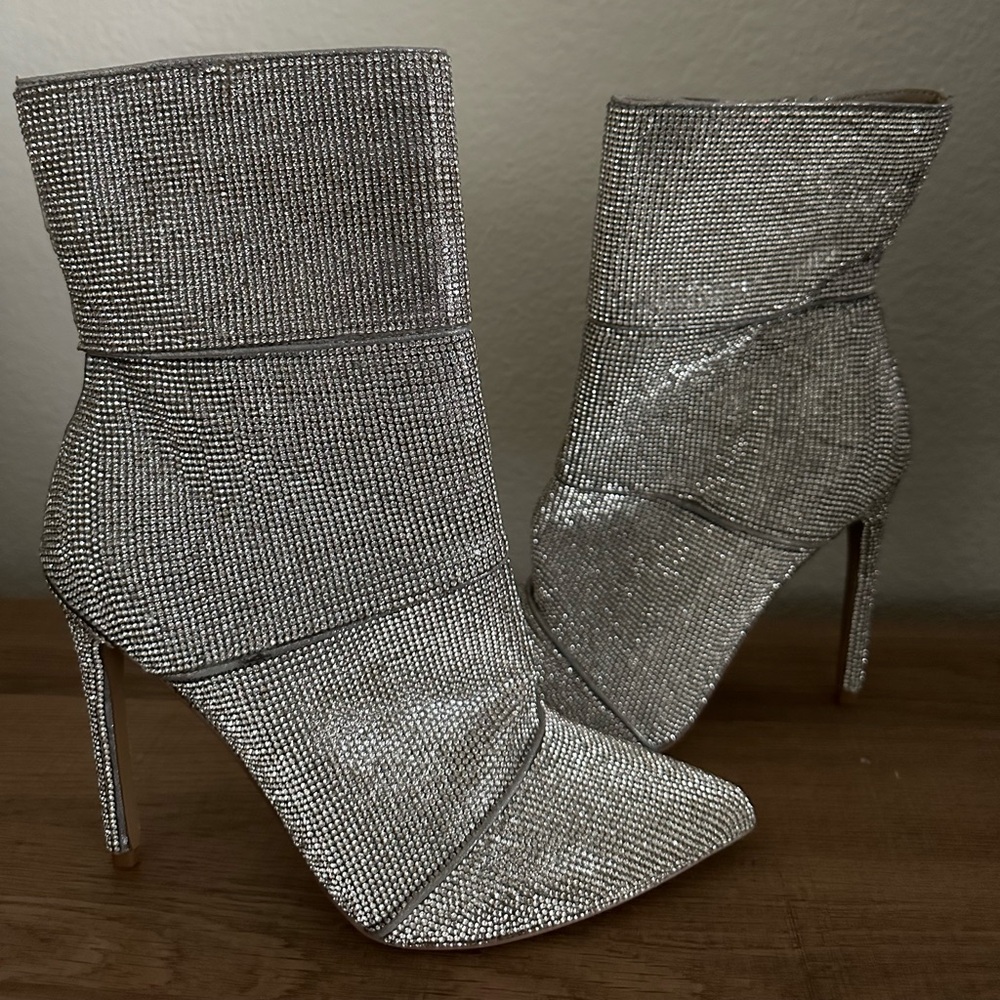 Steve Madden Winona rhinestone boots